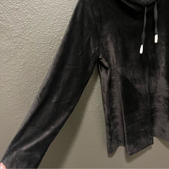 NWOT Susan Graver Weekend Petite PLUSHKNIT Funnel- Neck Tunic - Picture 4 of 10